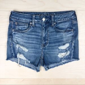 NEW American Eagle Hi-Rise Shortie Shorts